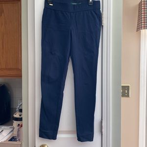 Lauren Ralph Lauren size 2 blue dress leggings